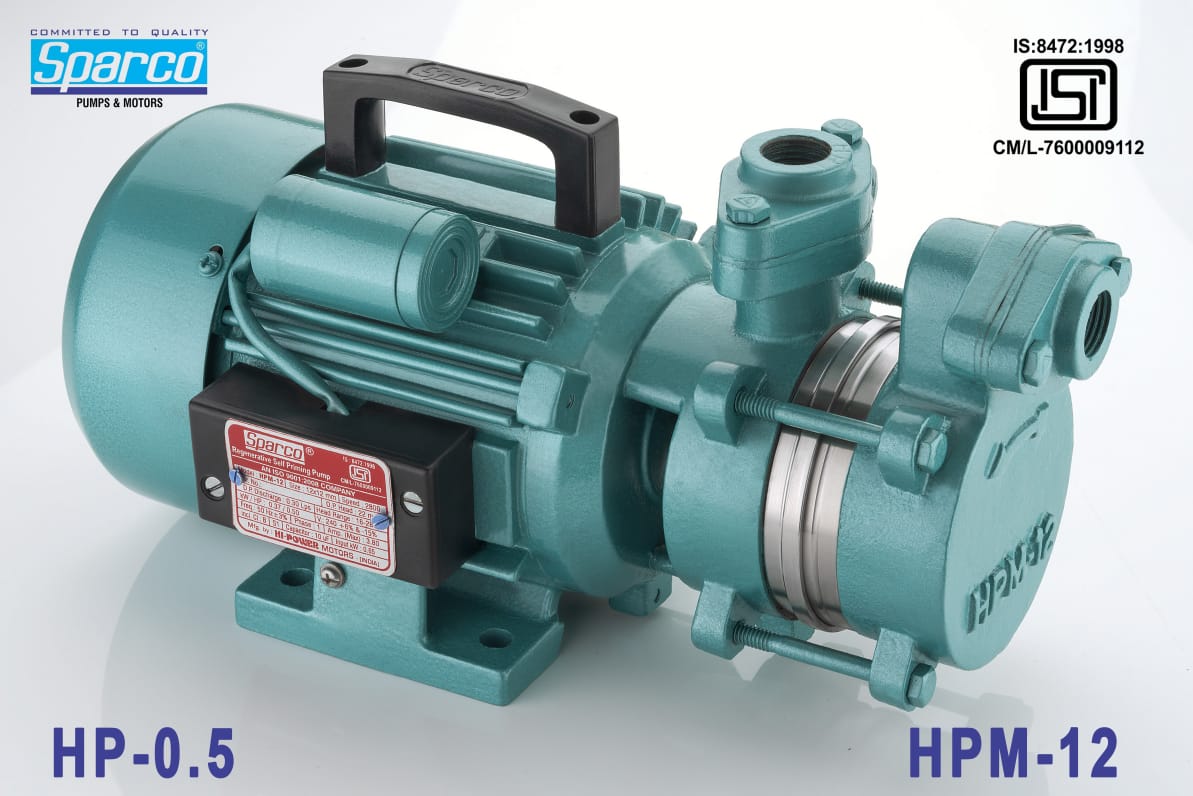Sparco Pump - Monoblock Pump - MODEL: HPM-12