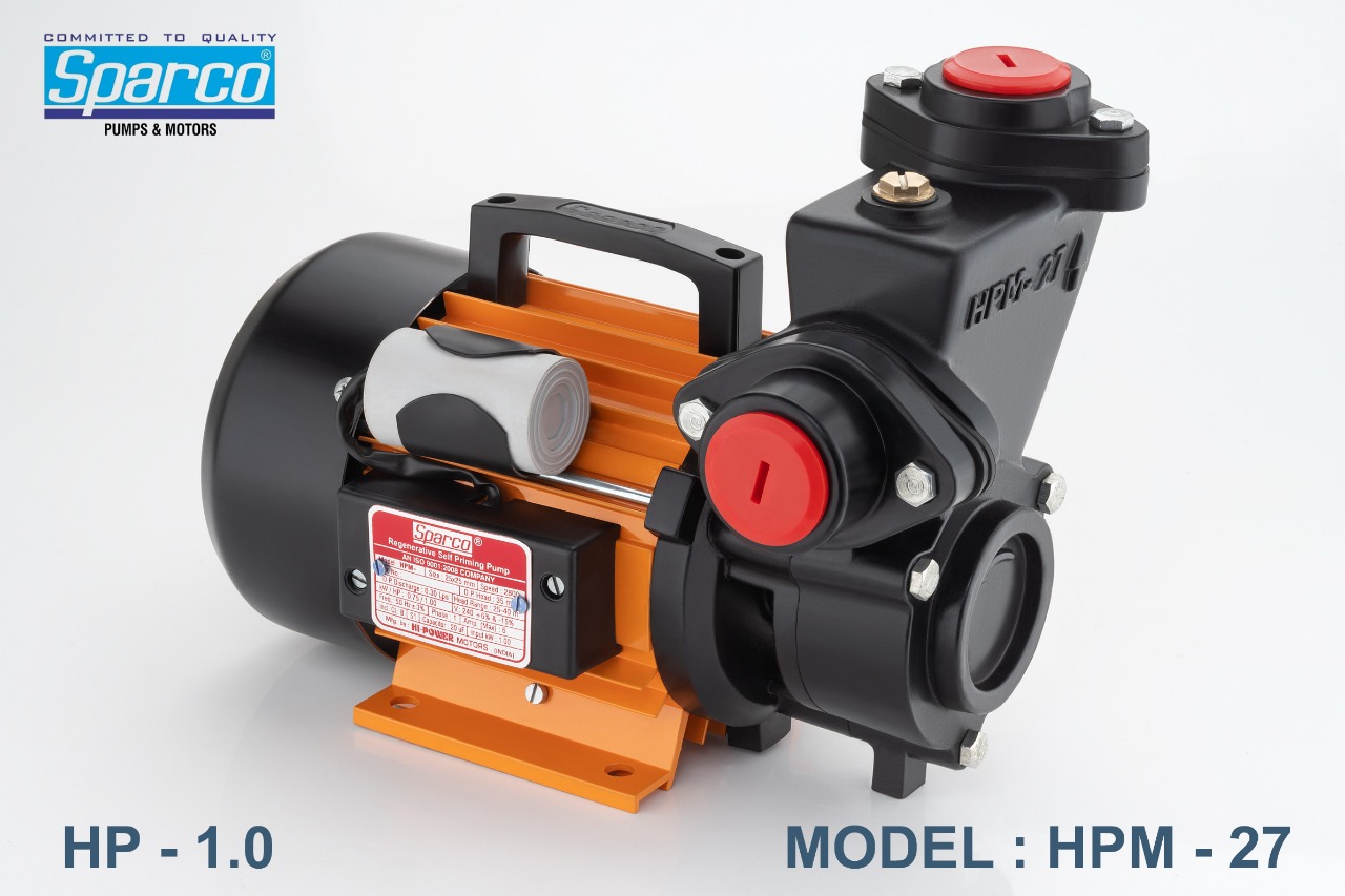 Sparco Pump - NRV Type Monoblock Pump - MODEL: HPM-27