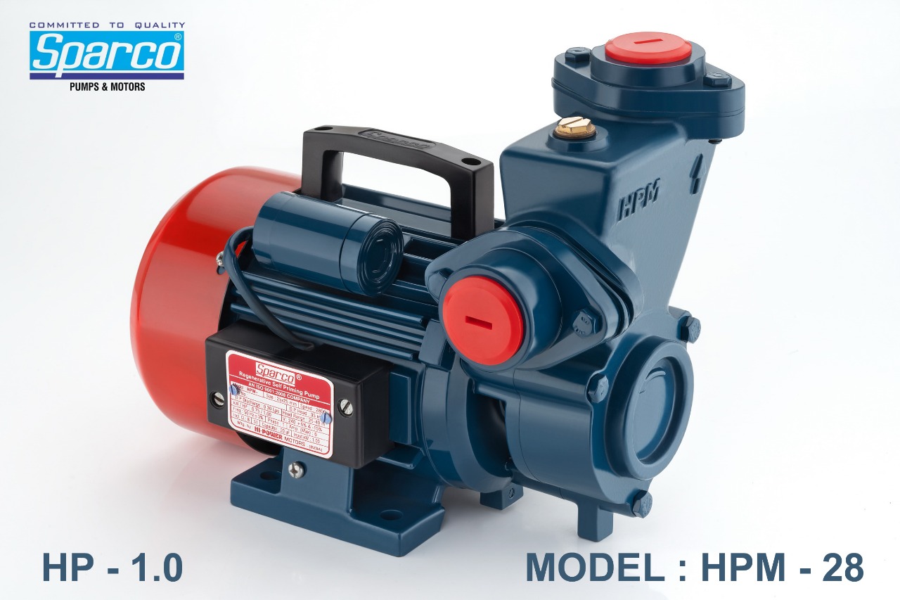 Sparco Pump - NRV Type Monoblock Pump - MODEL: HPM-28