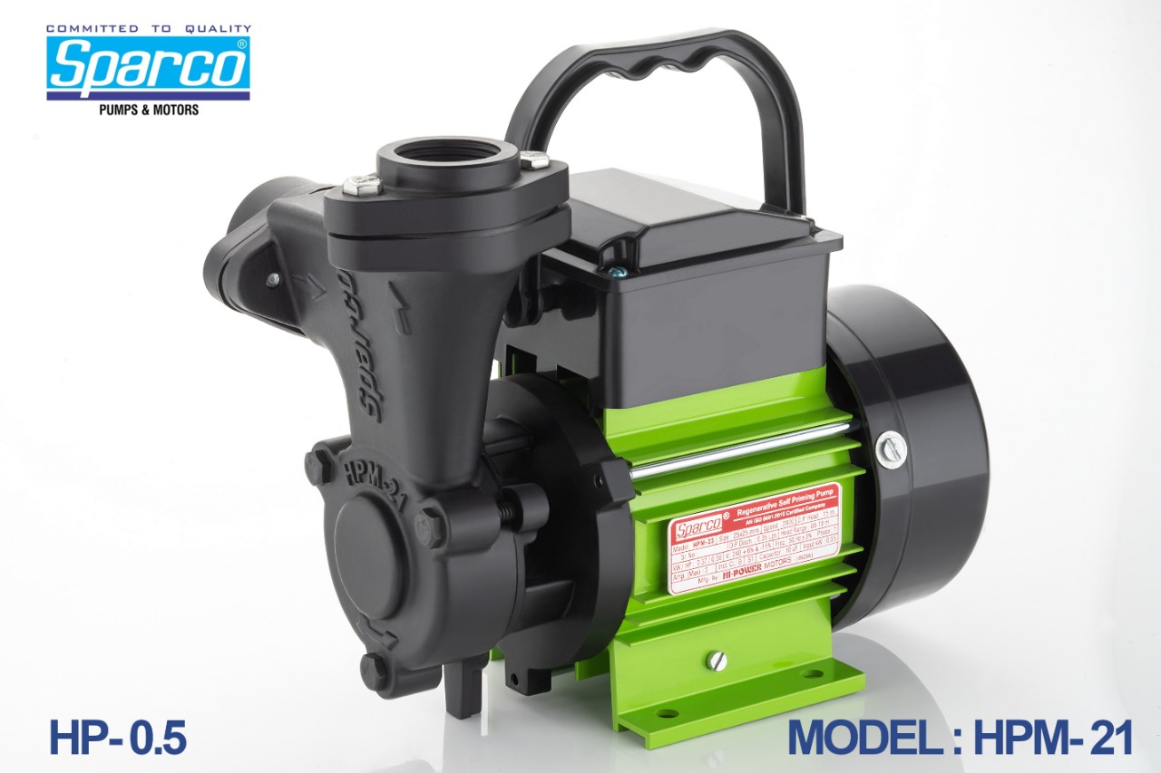 Sparco Pump - NRV Type Monoblock Pump - MODEL: HPM-21